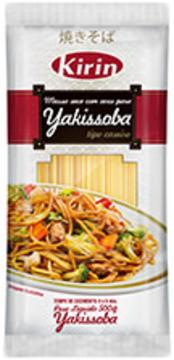 MACARRÃO KIRIN 500GR YAKISSOBA FIO PRETO