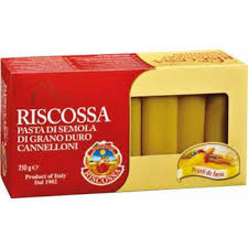 MACARRAO ITA RISCOSSA CANNELLONI 250G 