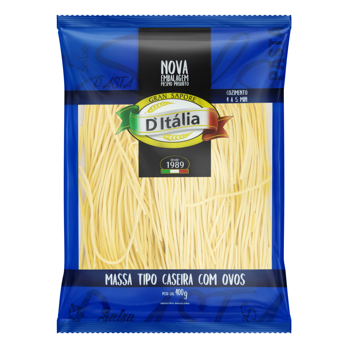 Macarrão Caseiro Com Ovos d Italia 400g