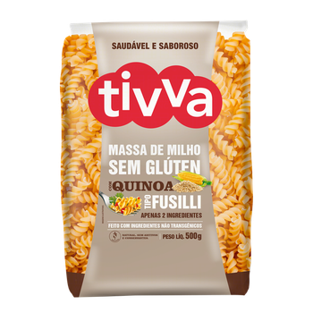 MACARRAO TIVVA QUINOA TIPO FUSILLI S/GLU