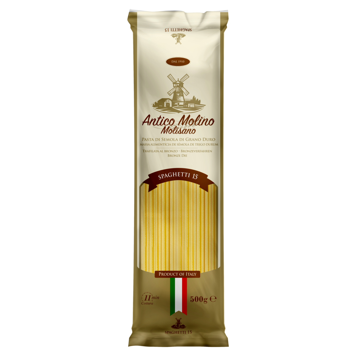 MASSA SPAGHETTI MOLINO - 500G