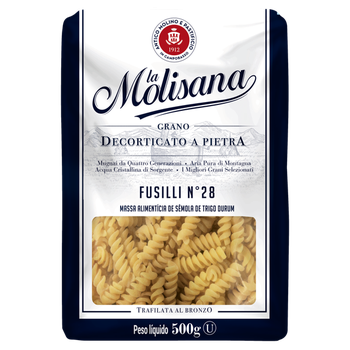 MACARRAO LA MOLISANA  FUSILLI 500G