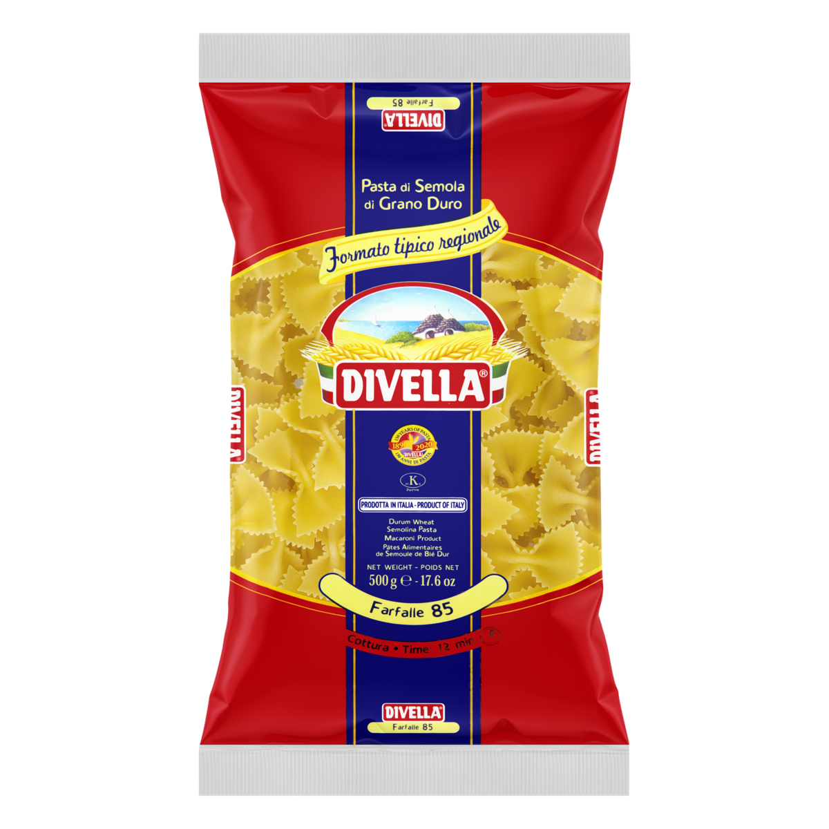 MACARRAO DIVELLA 500G FARFALLE