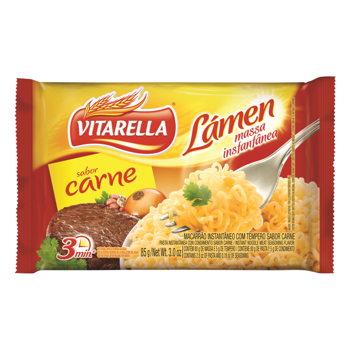 VITARELLA LAMEN CARNE 85G