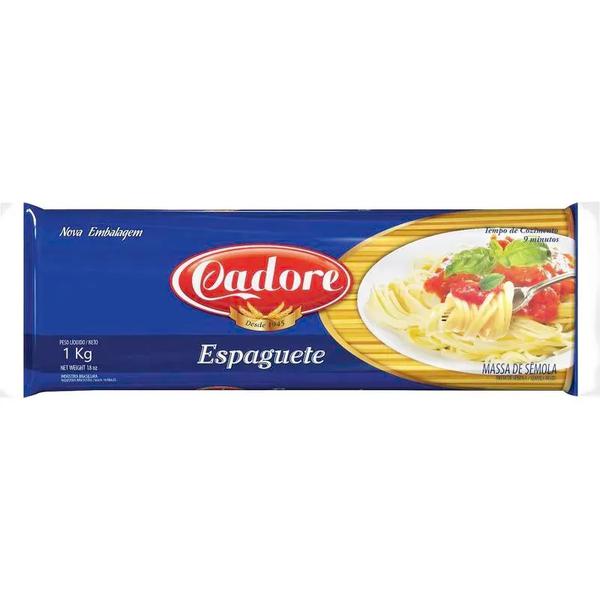 MACARRAO CADORE SEMOLA 1kg ESPAGUETE