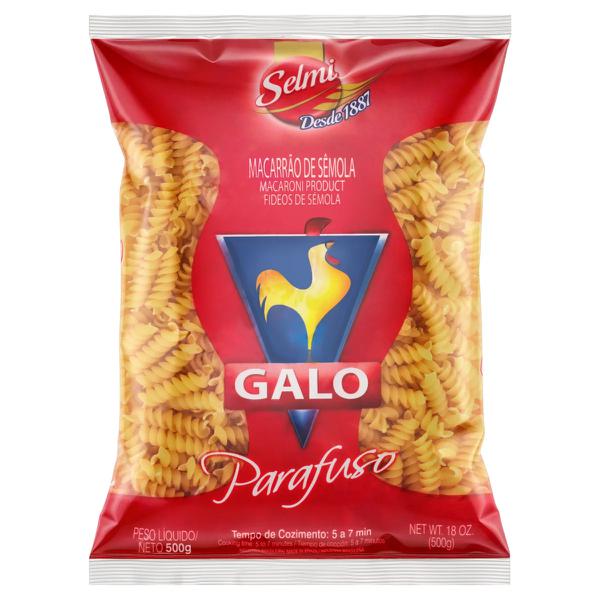 MACARRAO PARAFUSO COMUM GALO 400G