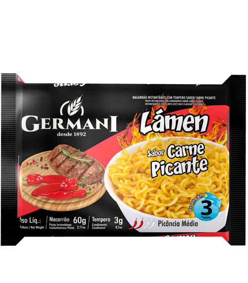 MACARRAO INST GERMANI 63G CARNE PICANTE