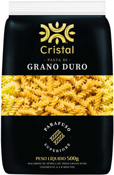MAC. DE GRANO DURO CRISTAL PARAFUSO 500G
