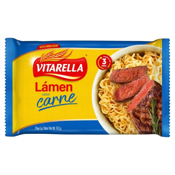 MACARRAO INST TRELOSO 75G CARNE SUAVE