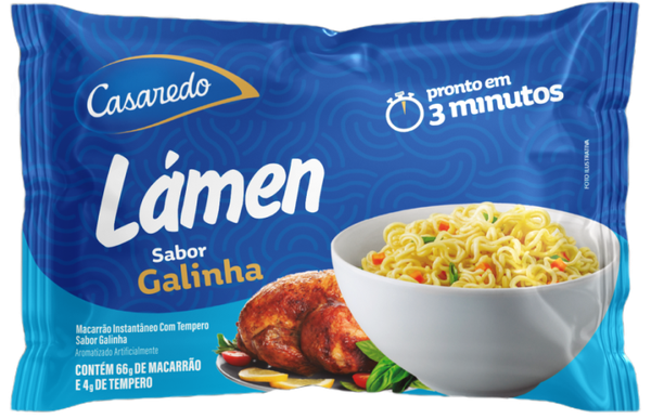 MACARRAO INSTANTANEO CASAREDO GALINHA 66G