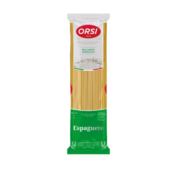 MAC ORSI 1KG SEMOLA ESPAGUETE N2