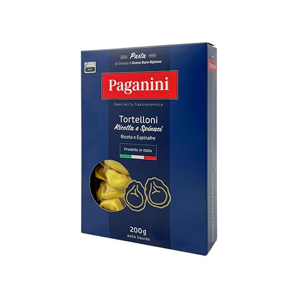 MASSA TORTELLONI PAGANINI 200G RICOTA E ESPINAFRE