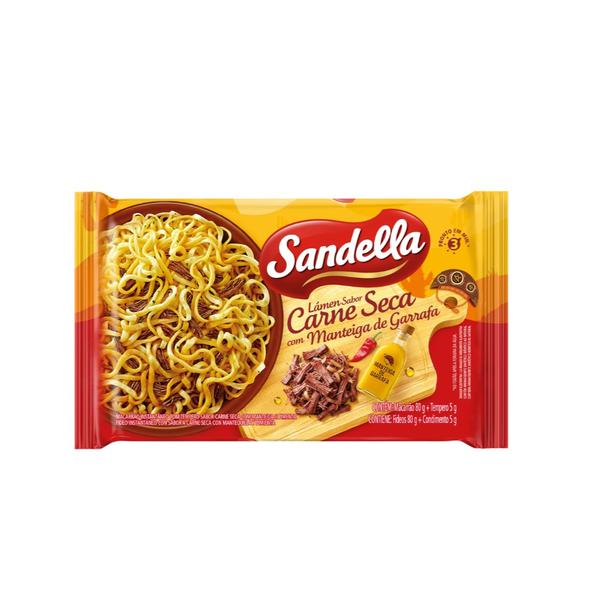 Mac Inst Sandela 80g Carne Seca