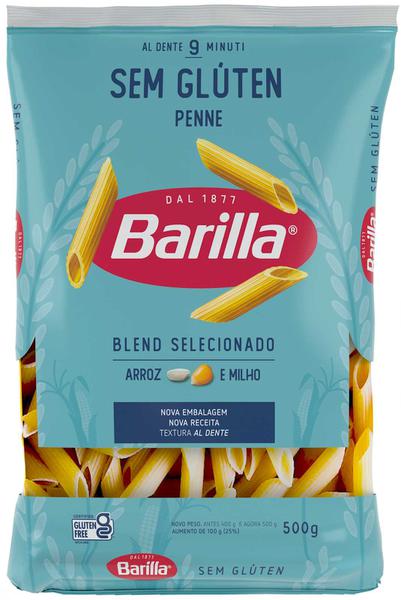 MAC BARILLA PENNE SEM GLUTEN  500G