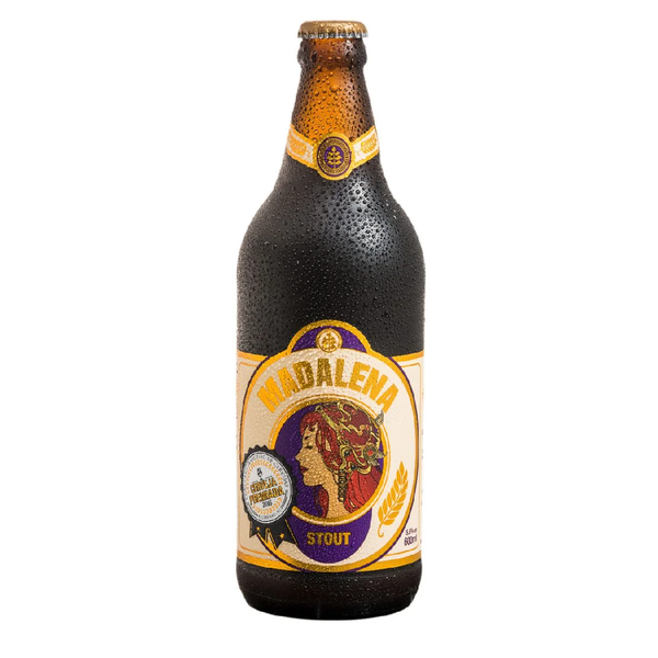 CERVEJA STOUT 600ML MADALENA