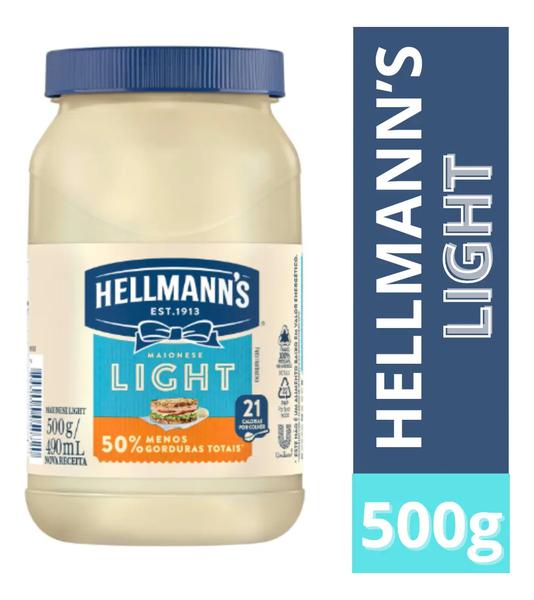 KIT 2 MAIONESE HELLMANNS LIGHT 500G