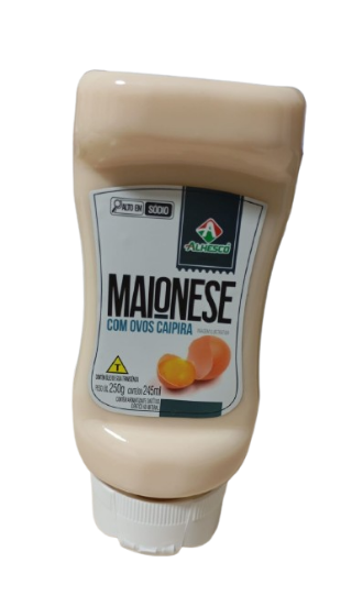 MAIONESE ALHESCO 250G C OVOS CAIPIRA