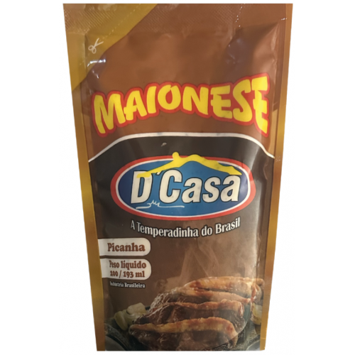 MAIONESE DCASA 200G PICANHA