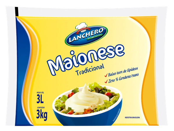 MAIONESE LANCHERO (BAG)3KG 4129