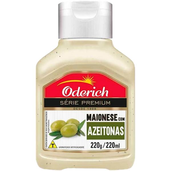 MAIONESE ODERICH PREMIUM C/ AZEITONAS 220G