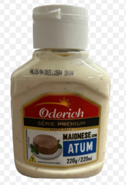 MAIONESE ODERICH 220G COM ATUM