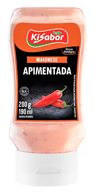 MAIONESE APIMENTADA KISABOR 200 G