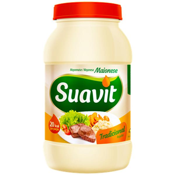 MAIONESE SUAVIT 370G SQUEEZE