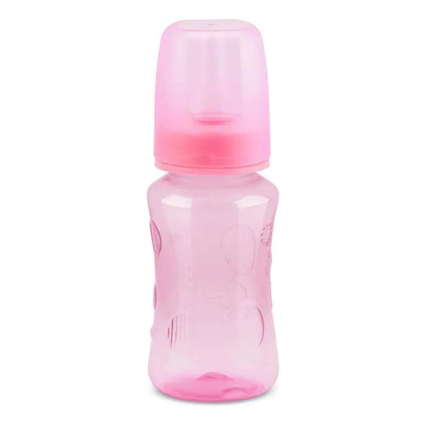 MAMADEIRA PEPETA 140ML BICO PVC ROSA