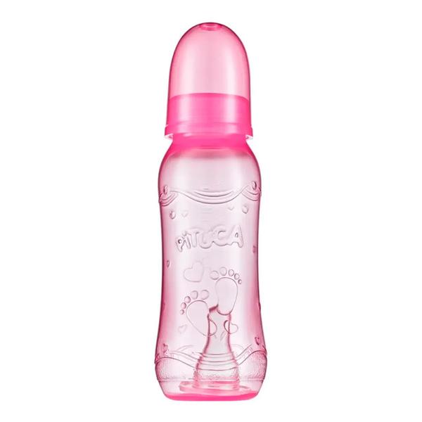 MAMAD PITUCA SILIC 240ML 143-P ROSA