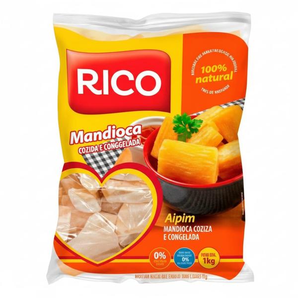 MANDIOCA RICO 1KG PCT CONG.