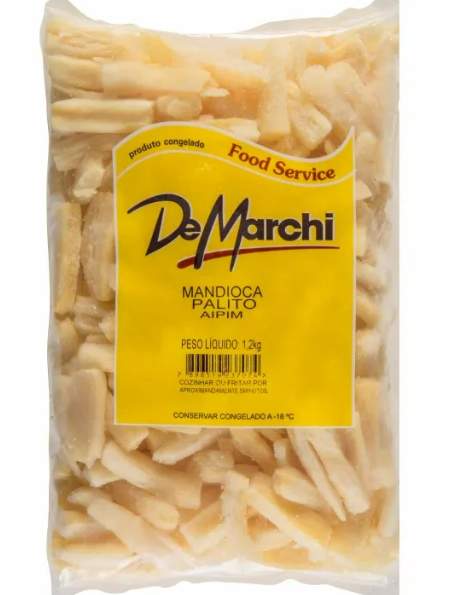 MANDIOCA PALITO CONGELADA PC 1,020KG