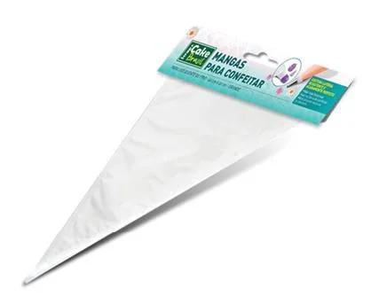MANGAS P/ CONFEITAR 30X19CM C/50UN CAKE BRASIL