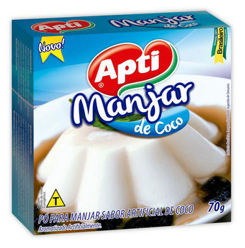 PREPARO PARA MANJAR APTI COCO CX 70G