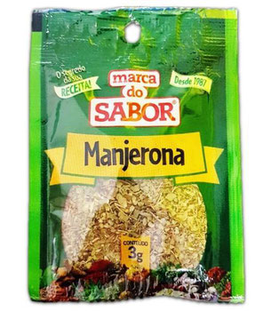 TEMPERO MARCA DO SABOR MANJERONA 3G