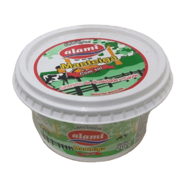 MANTEIGA C/SAL ALAMI 200G PT