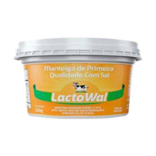 MANTEIGA C/SAL LACTOWAL 200G