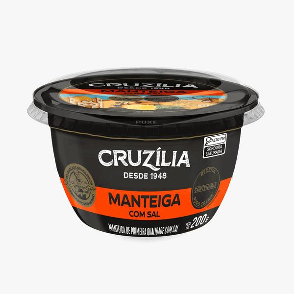 MANTEIGA CRUZILIA C/SAL 200G