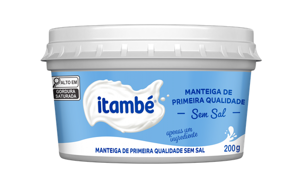MANTEIGA ITAMBE SEM SAL 200G