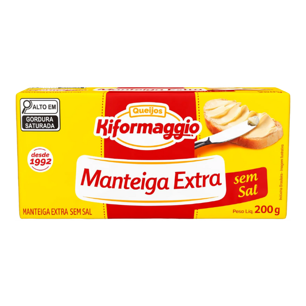 MANTEIGA KIFORMAGGIO 200G C/SAL
