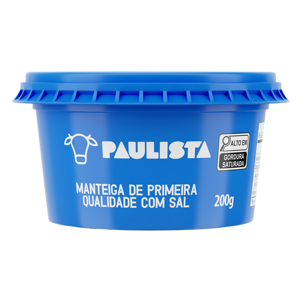 MANTEIGA DE PRIMEIRA QUALIDADE C SAL PAULISTA 200G