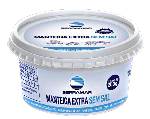MANTEIGA SERRAMAR POTE 200G S/SAL