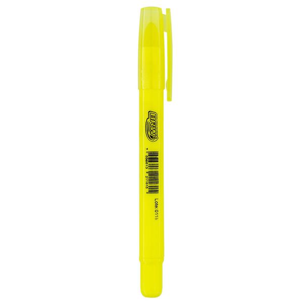 MARCA TEXTO BRW GEL AMARELO UN