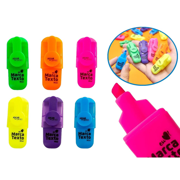 CANETA MARC.JOCAR NEON FEVER MINI R.96144