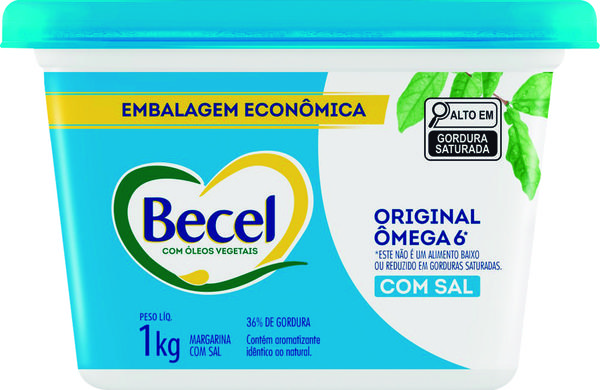 MARGARINA BECEL ORIGINAL C/ SAL 1KG