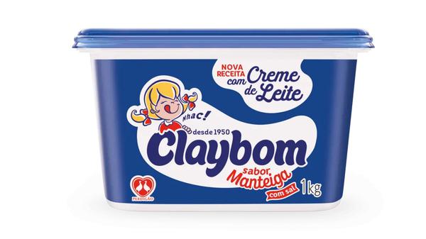 MARG CLAYBOM SABOR MANTEIGA RESF PT 1KG