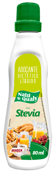 ADOCANTE NATUQUALY STEVIA LIQ 80ML