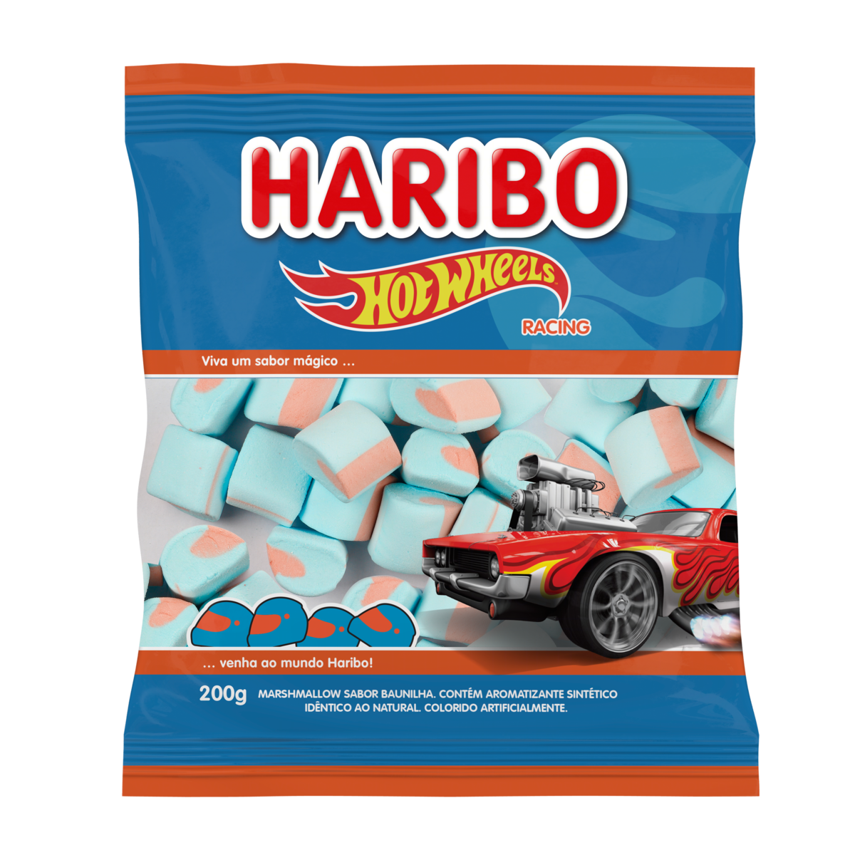 MARSHMALLOW HARIBO 200G HOT WHEELS/BAUN