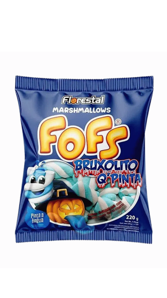 MARSHMALLOW FOFS BRUXOLITO Q'PINTA 220G FLORESTAL