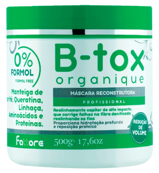 FATTORE MASC B-TOX ORGANIQUE 500G