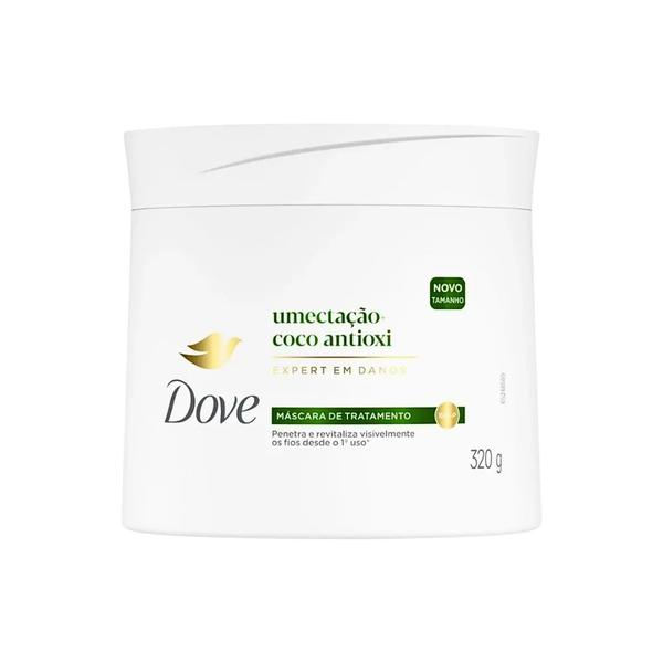MASCARA DOVE 320G UMECTACAO COCO ANTIOXI